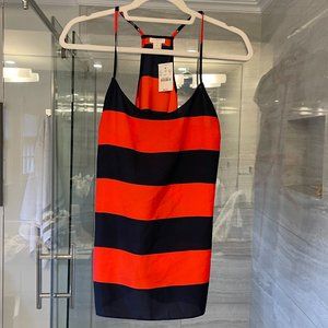 NWT - J.Crew Nautical Striped Adjustable Cami Tank - Sz 6